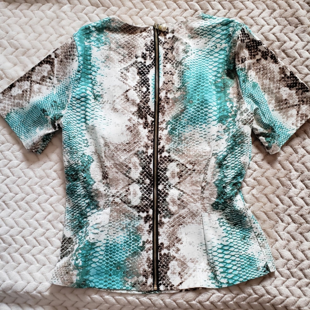 Python Print Pant Set - Picture 3 of 4
